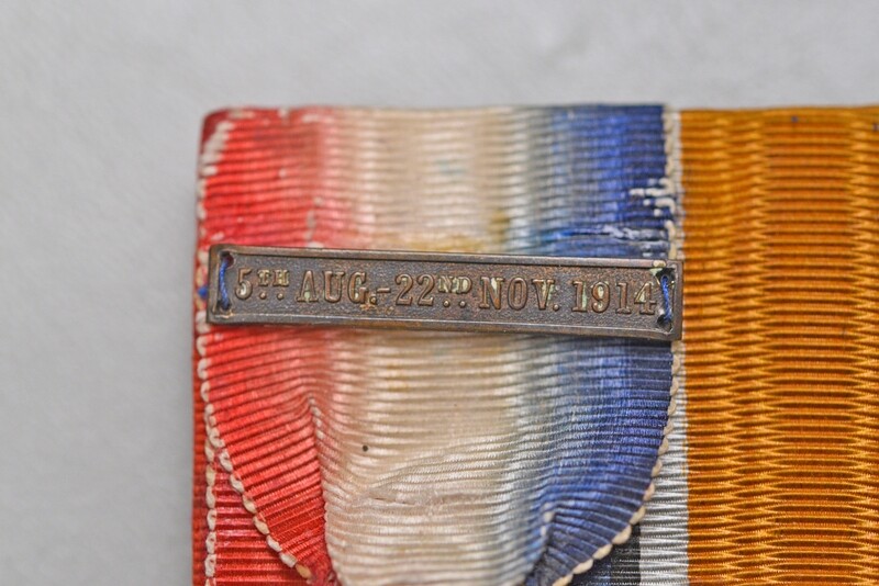 WWI BRITISH 1914 STAR w/'MONS' BAR 6-PLACE MEDAL GROUP TO 7th DRAGOON GUARDS