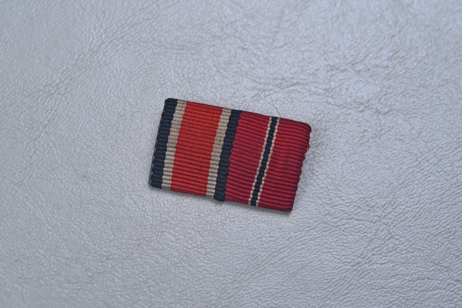 WWII GERMAN 1939 IRON CROSS &amp; RUSSIAN FRONT 2-PLACE RIBBON BAR