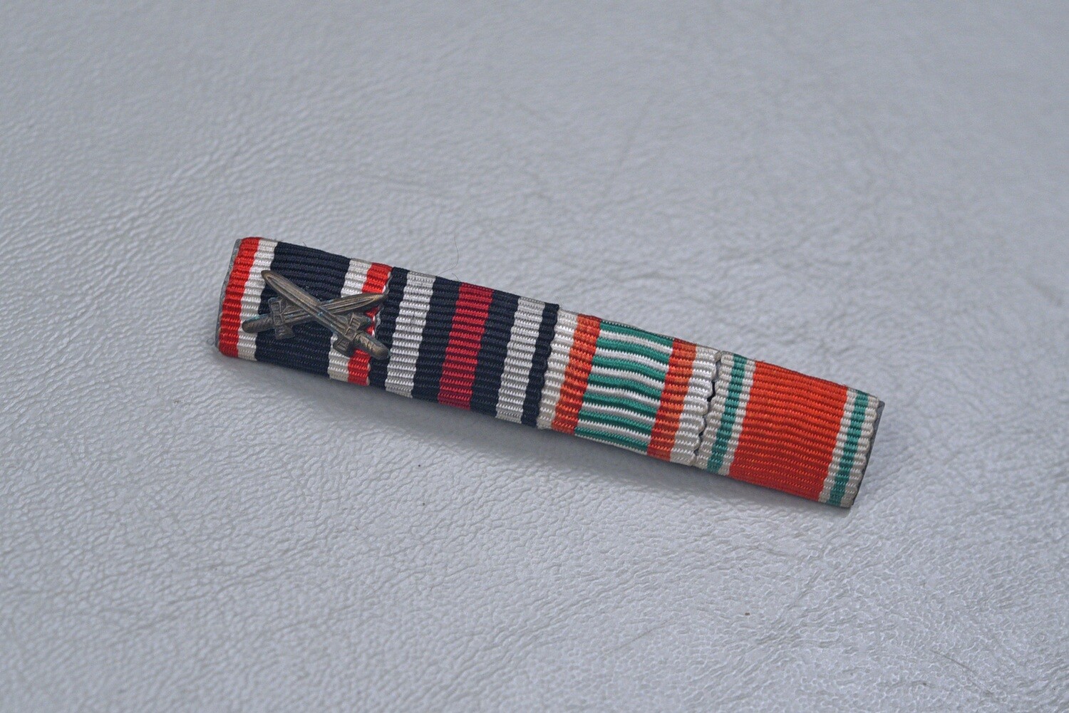 WWII GERMAN 1939 WAR MERIT CROSS/HINDENBURG CROSS/HUNGARIAN/ BULGARIAN 4-PLACE RIBBON BAR