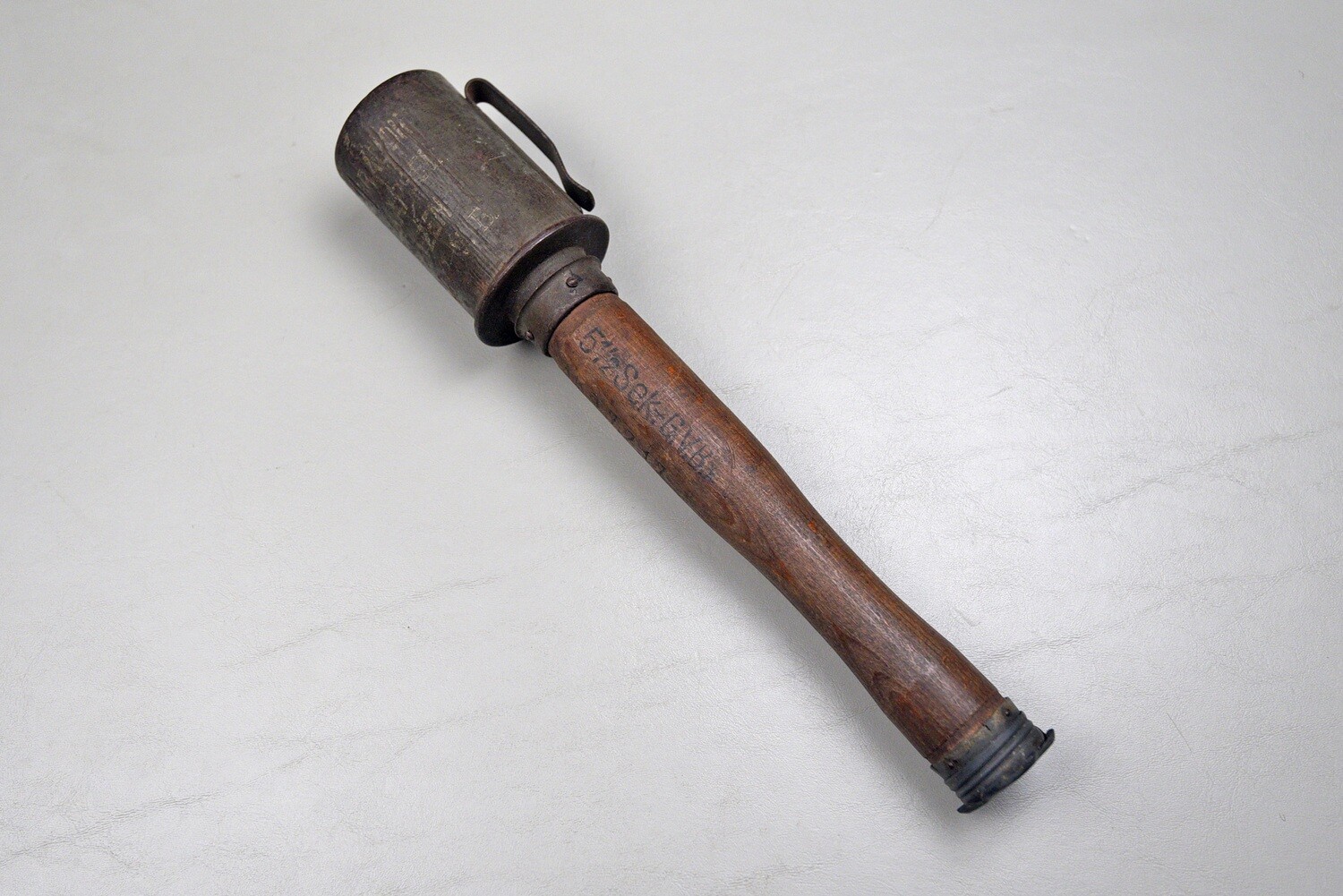 WWI GERMAN M17 POTATO MASHER GRENADE - DATED 1917
