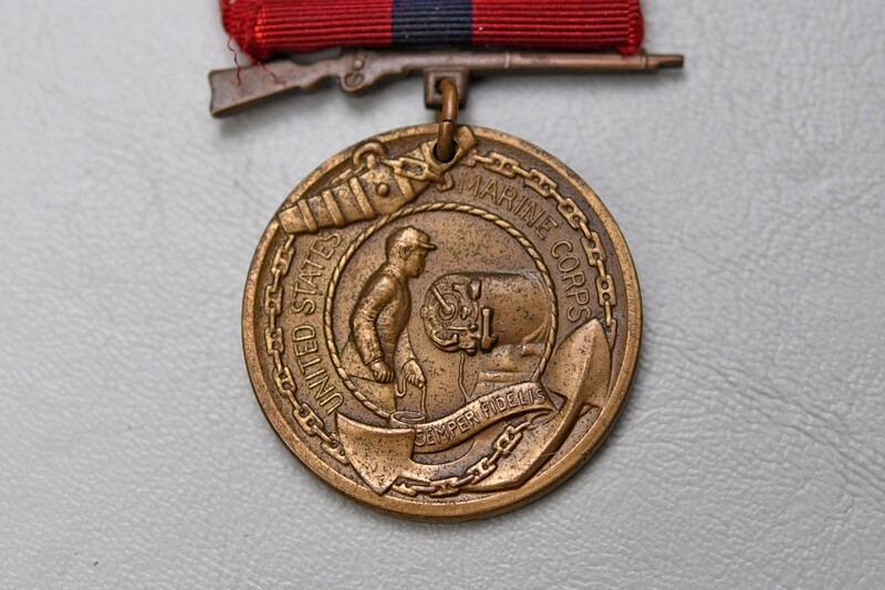 POST-WWI U.S. MARINE CORPS GOOD CONDUCT MEDAL – ENGRAVED NAMING