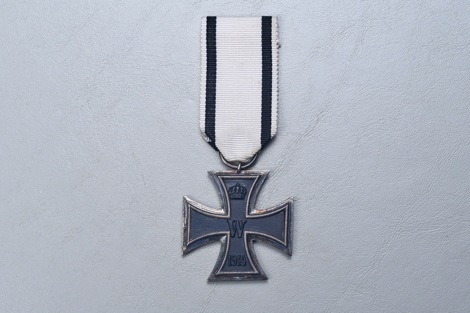 WWI 1914 IRON CROSS 2nd CLASS ON NON-COMBATANT RIBBON