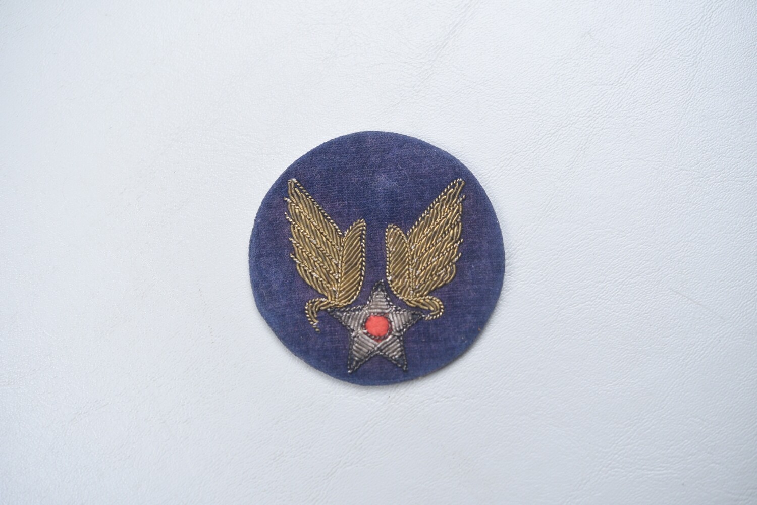 WWII U.S. ARMY AIR CORPS SHOULDER PATCH IN BULLION – THEATER MADE