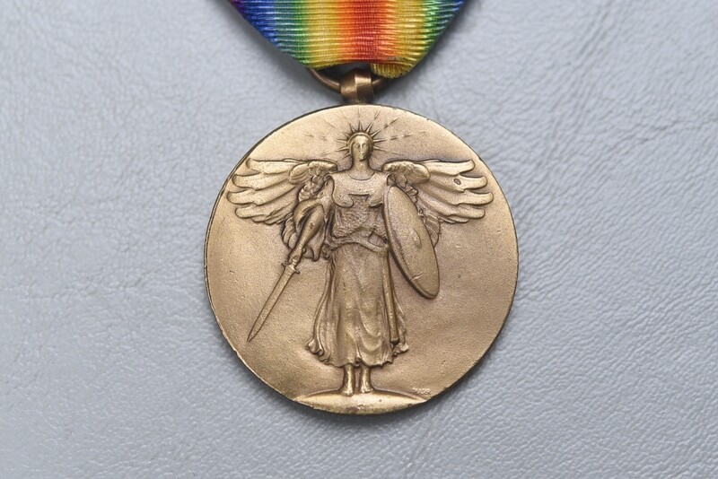 WWI U.S. NAVY VICTORY MEDAL w/'AVIATION' BAR