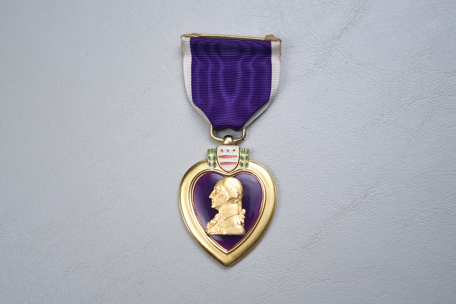 WWII U.S. NAVY/MARINE CORPS TYPE I PURPLE HEART MEDAL