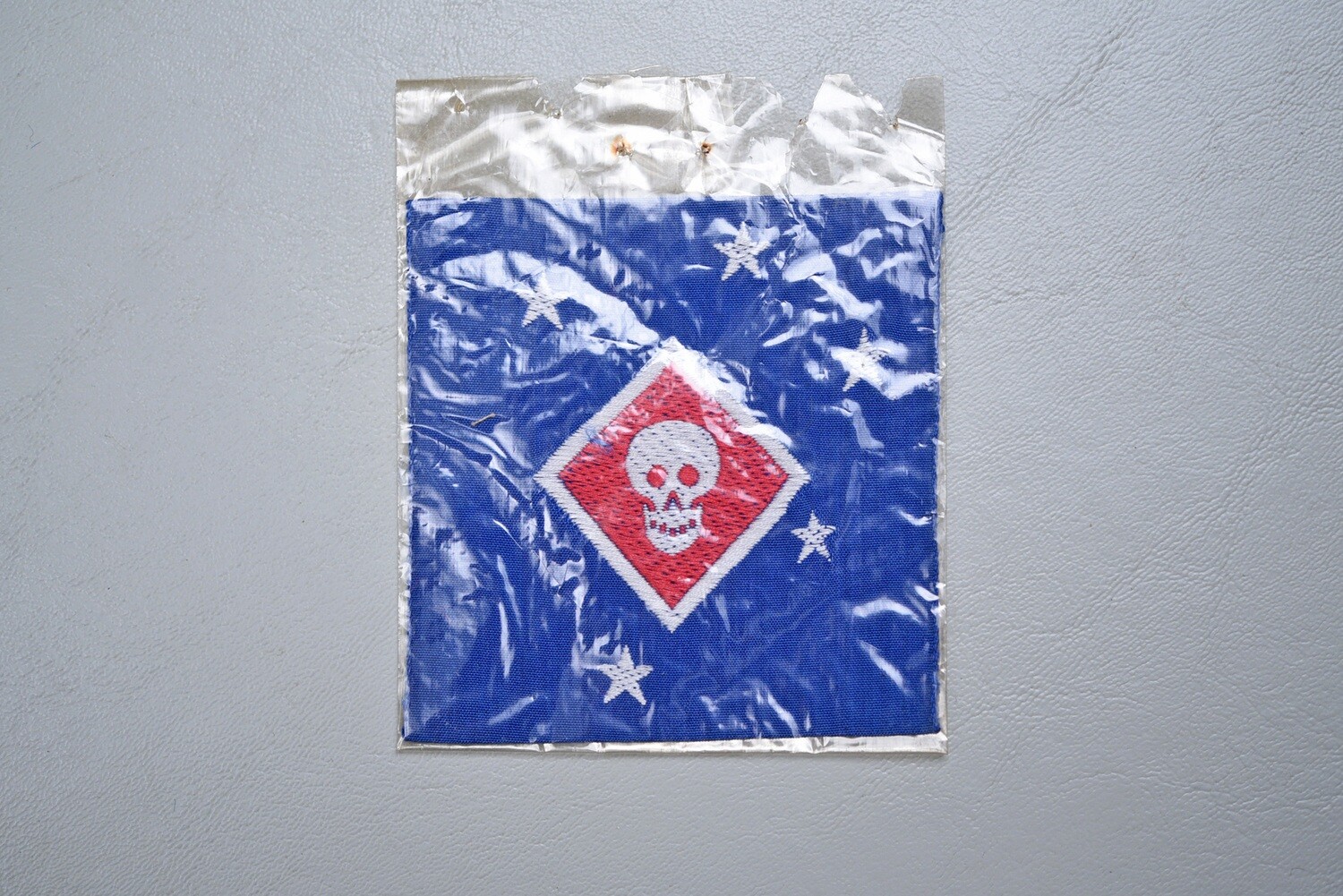 WWII U.S. MARINE RAIDER PATCH - AUSTRALIAN MADE, IN ORIGINAL CELLOPHANE
