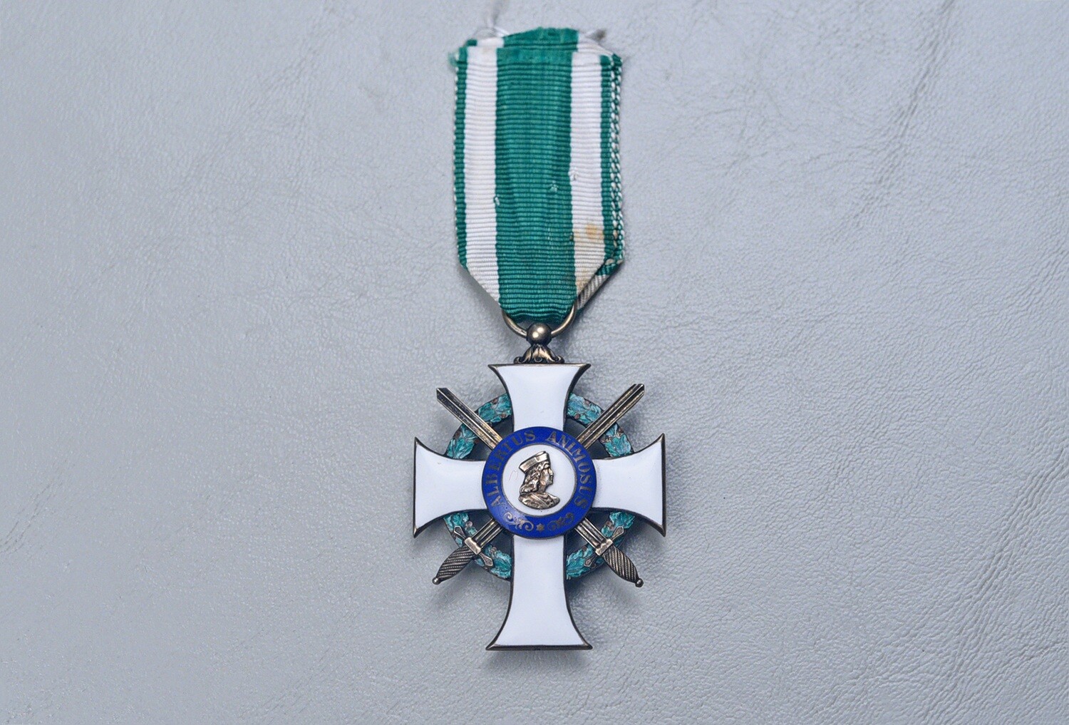 WWI GERMAN SAXON ORDER OF ALBERT 1st CLASS w/SWORDS – MARKED