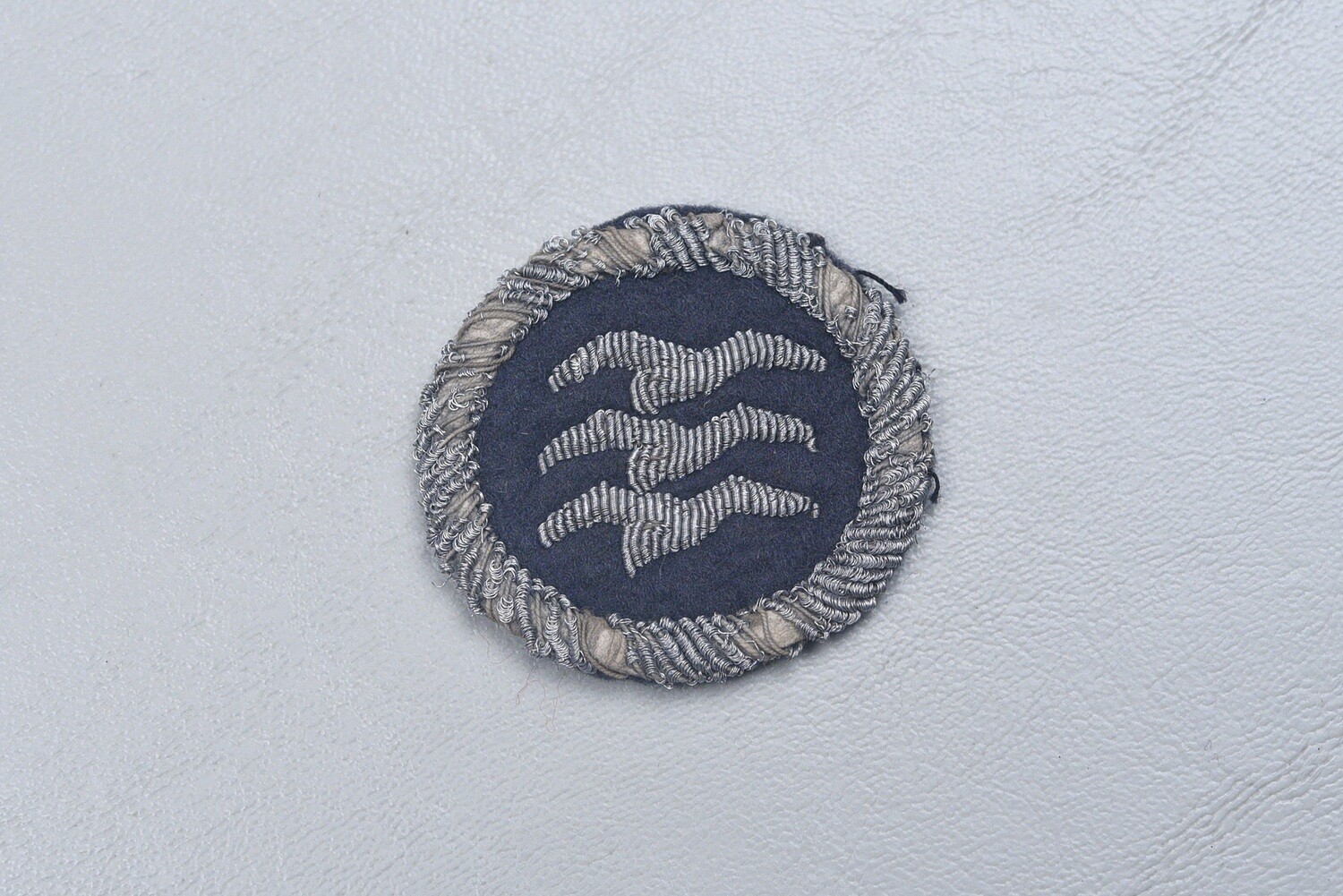WWII GERMAN DLV GLIDER BADGE &#39;C&#39; GRADE - HAND EMBROIDERED BULLION
