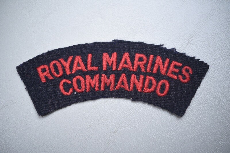 BRITISH ROYAL MARINE COMMANDO SHOULDER ARC