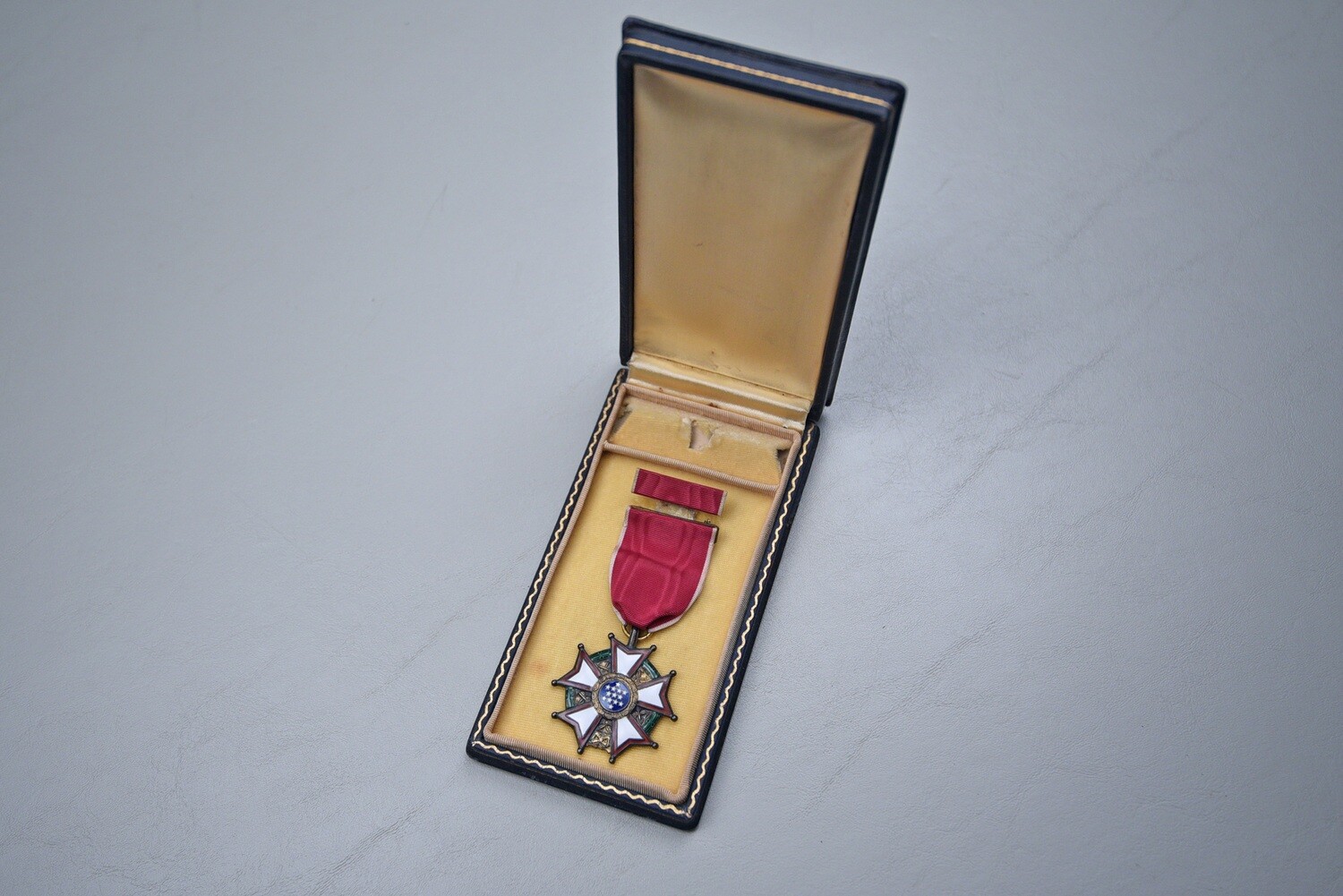 WWII U.S. LEGION OF MERIT - EARLY STERLING PLANCHET, NAMED