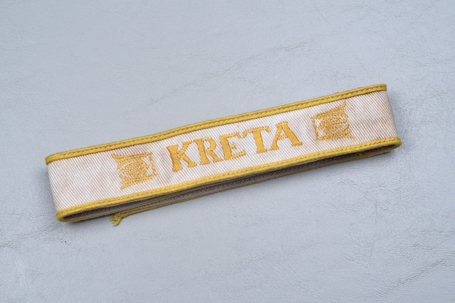 WWII GERMAN &#39;KRETA&#39; CUFF TITLE - EARLY UNIFORM REMOVED