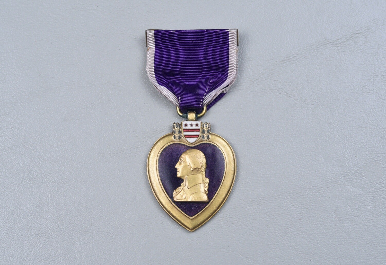 WWI U.S. PURPLE HEART MEDAL - NUMBERED &amp; NAMED