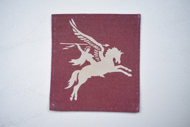 WWII BRITISH AIRBORNE & PEGASUS PATCH INSIGNIA