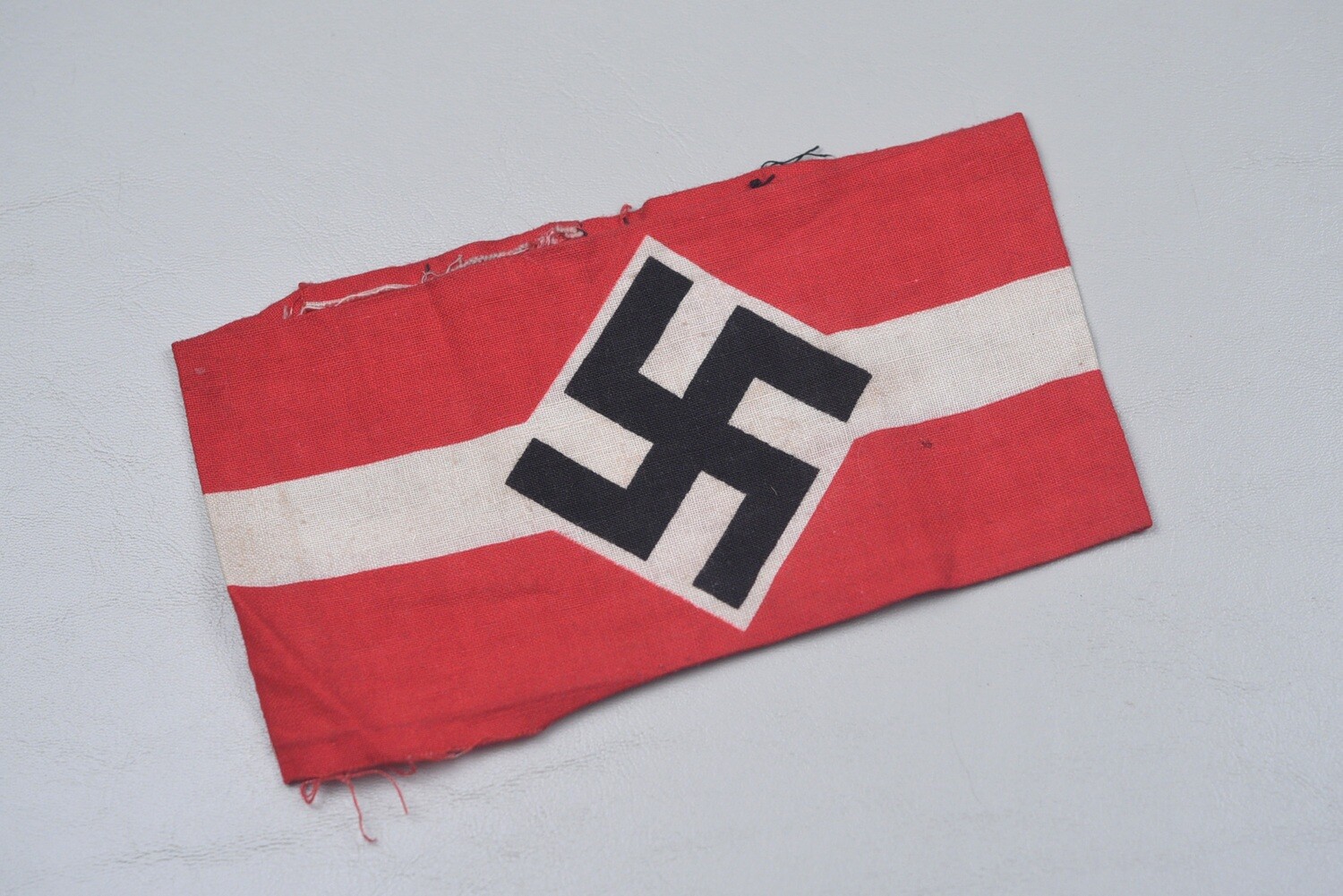 WWII GERMAN HITLER YOUTH ARMBAND – UNIFORM REMOVED