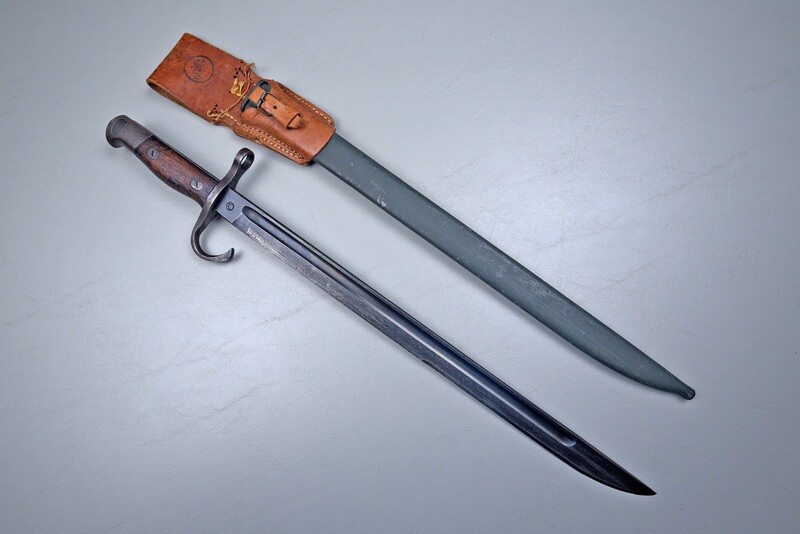 WWII JAPANESE TYPE 30 BAYONET NAGOYA MANUFACTER w/FROG WWII JAPANESE TYPE 30 BAYONET NAGOYA MANUFACTER w/FROG