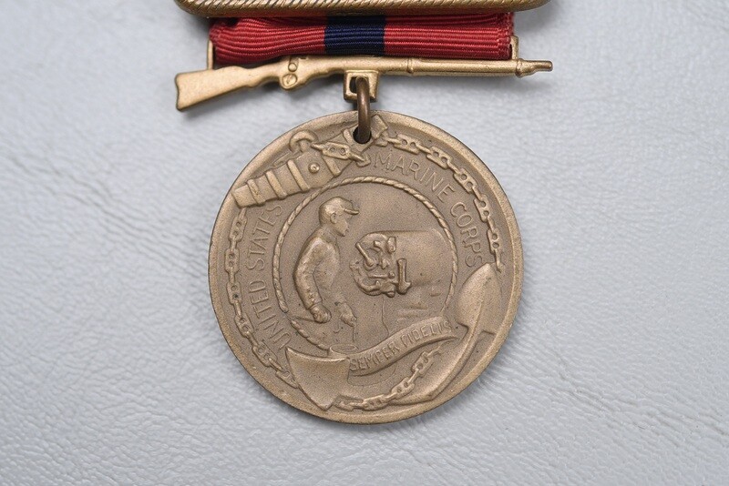 post-WWI U.S. MARINE CORPS GOOD CONDUCT MEDAL w/4th & 5th ENLISTMENT BARS
