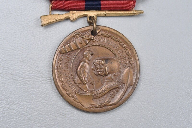 post-WWI U.S. MARINE CORPS GOOD CONDUCT MEDAL w/3rd & 4th ENLISTMENT BARS