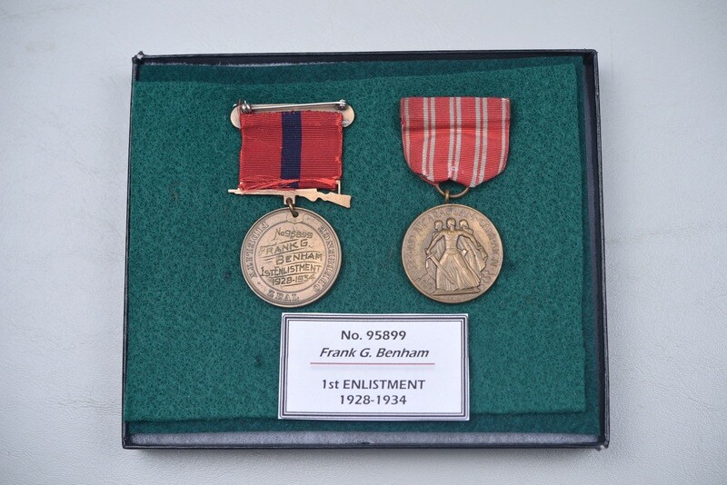 pre-WWII U.S. MARINE CORPS MEDAL PAIR TO NICARAGUAN VETERAN w/RESEARCH
