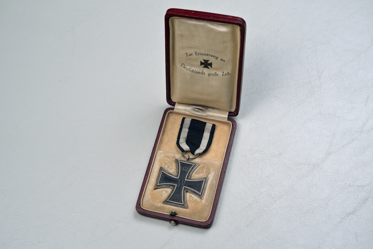 WWI GERMAN 1914 IRON CROSS 2nd CLASS - CASED