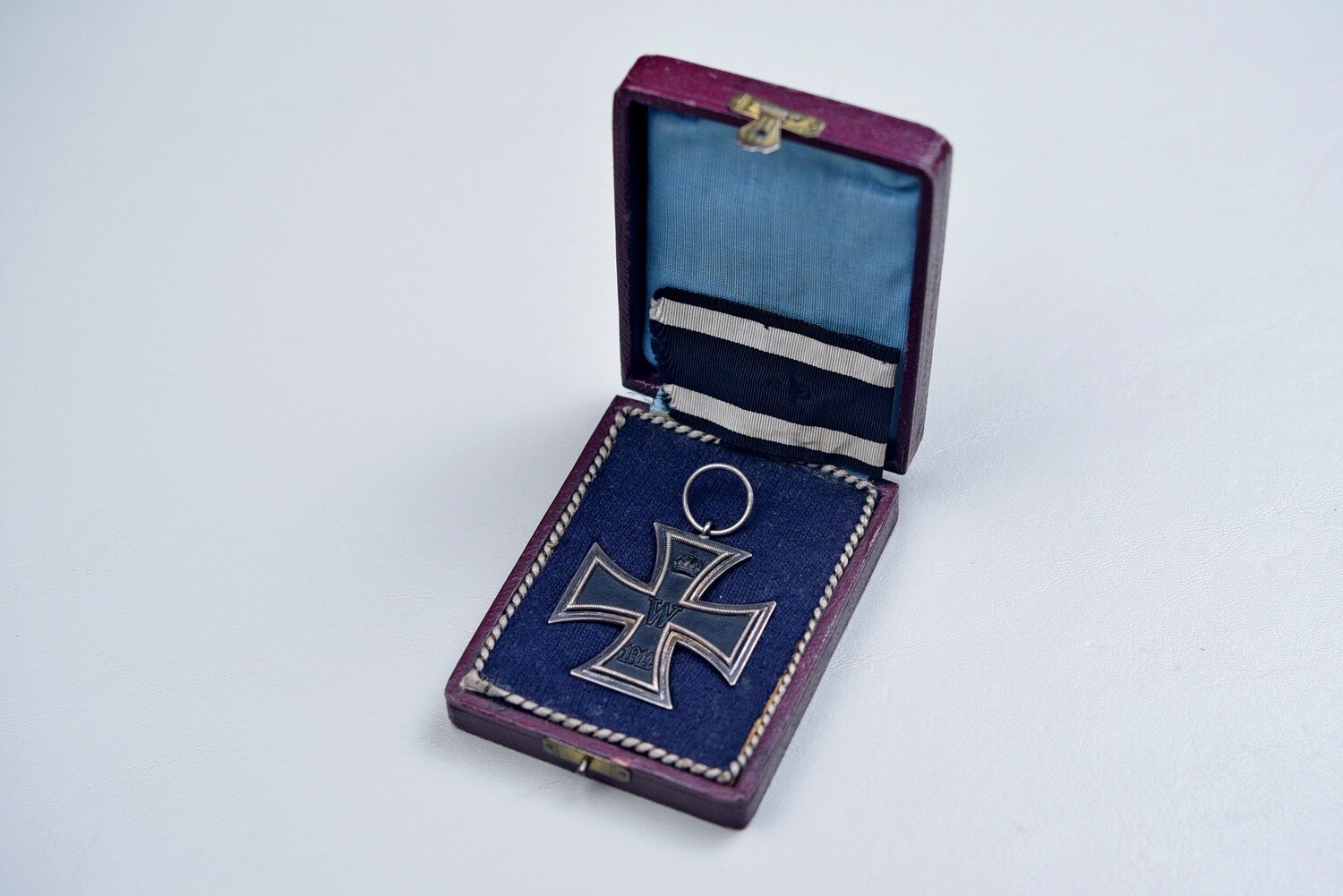 WWI GERMAN 1914 IRON CROSS 2nd CLASS BY ‘KO’ - CASED