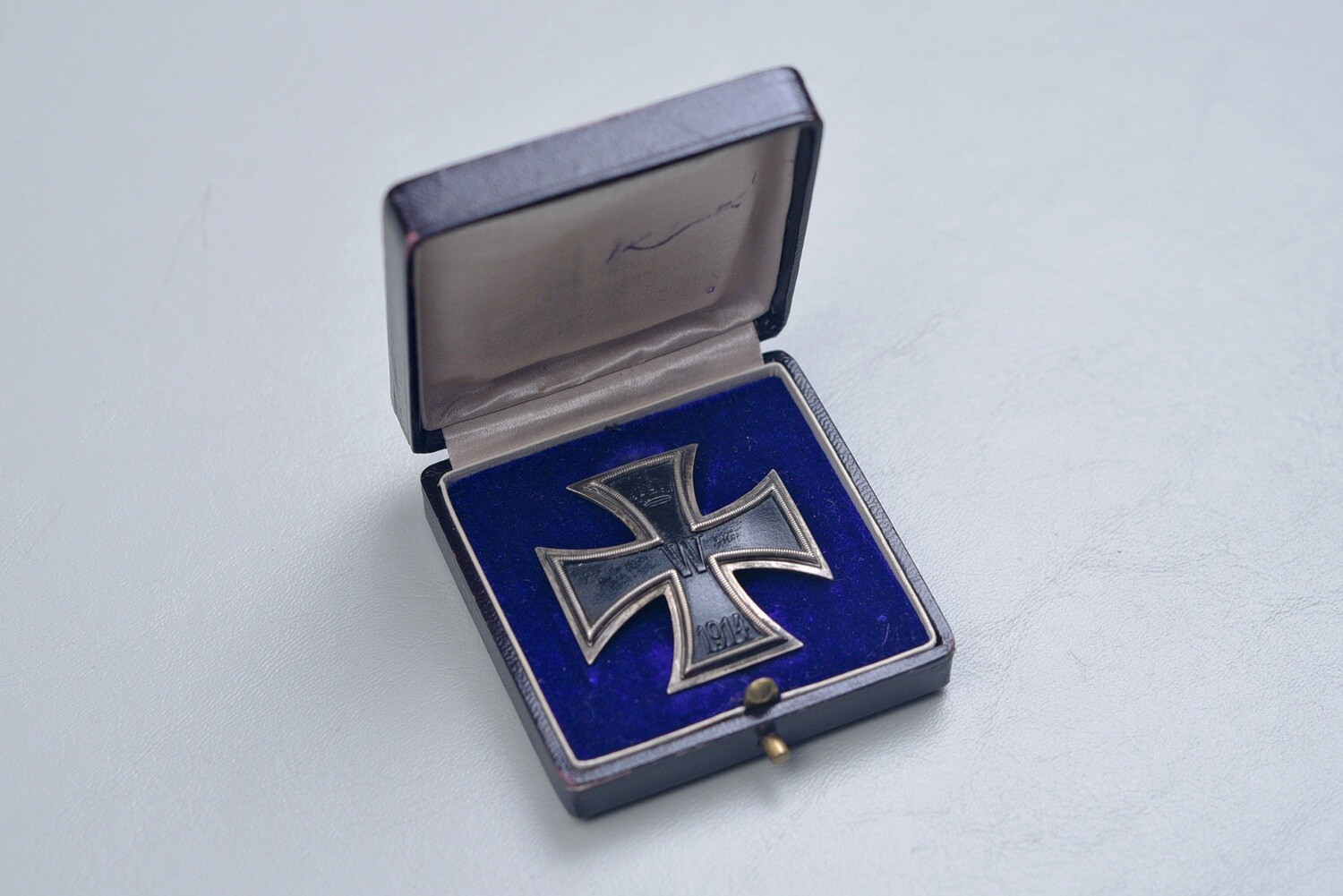 WWI GERMAN 1914 PRUSSIAN IRON CROSS 1st CLASS - CASED
