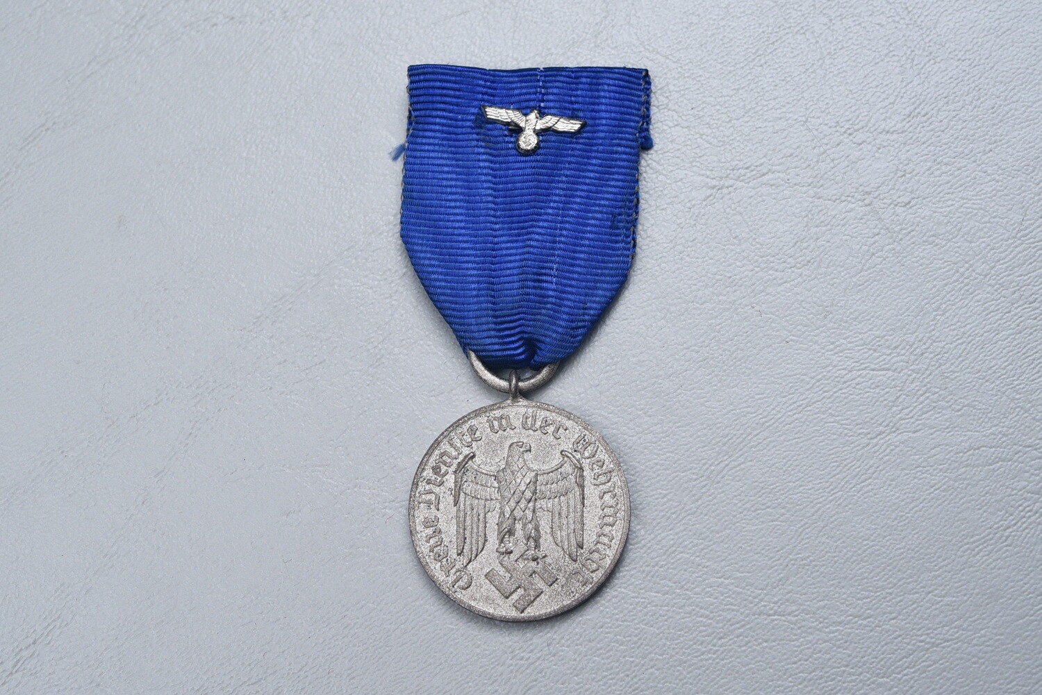 WWII GERMAN WEHRMACHT 4-YEAR LONG SERVICE MEDAL - ARMY