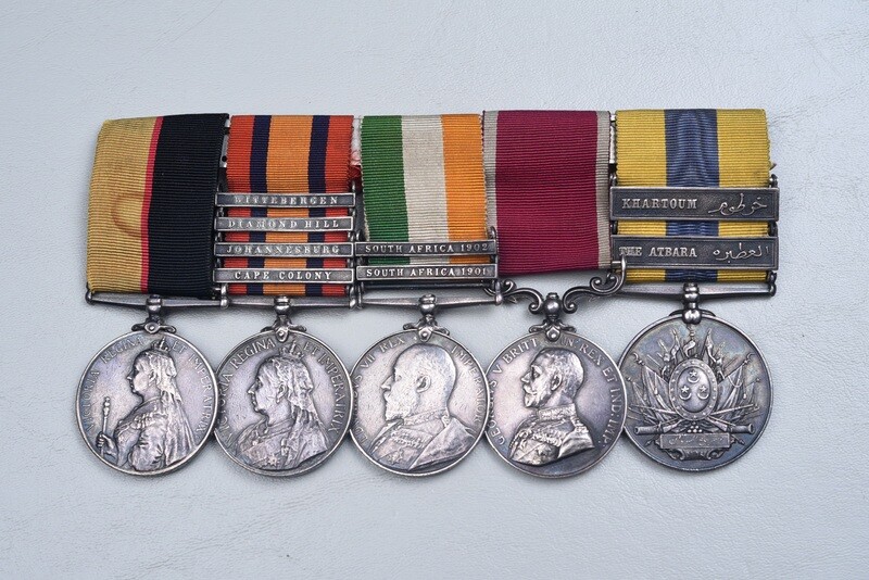 BRITISH VICTORIAN 1896 SUDAN/BOER WAR 5 PLACE MEDAL - CAMRON HIGHLANDERS
