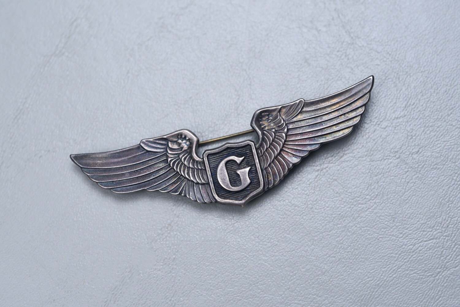 WWII U.S. ARMY AIR CORPS &#39;JUAREZ&#39; PATTERN GLIDER PILOT WING - COIN SILVER