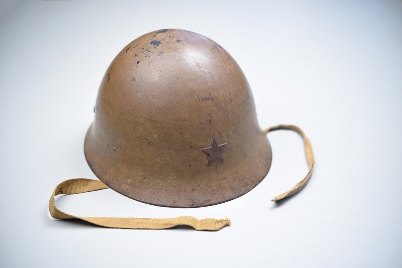 WWII JAPANESE MODEL 90 ARMY HELMET w/LINER - ALL ORIGINAL