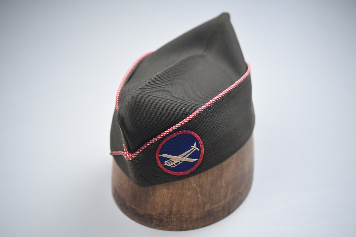 WWII U.S. AIRBORNE ENLISTED ENGINEER OVERSEAS CAP