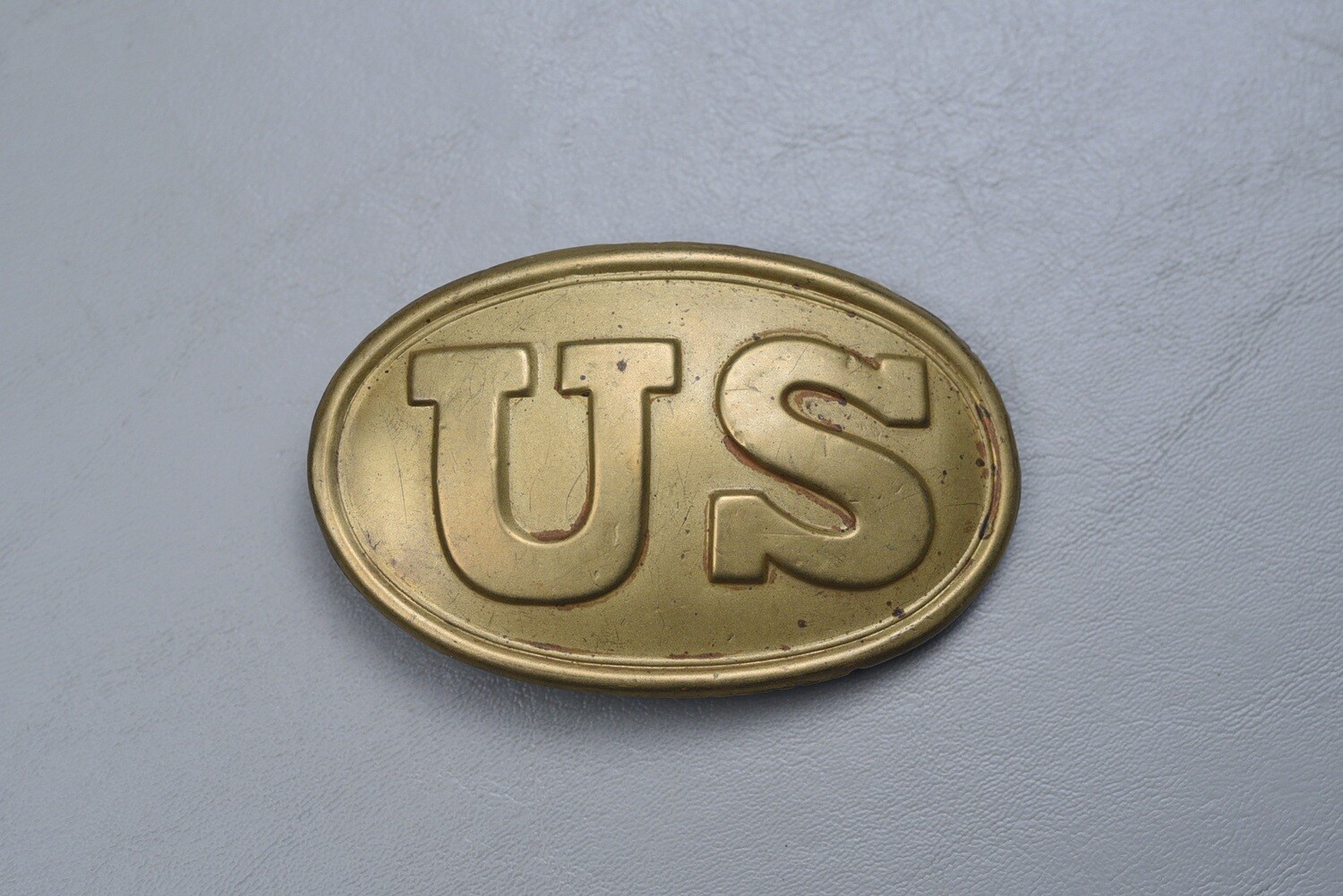 CIVIL WAR U.S. OVAL &#39;PUPPY PAW&#39; BUCKLE MARKED &#39;W.H. SMITH, BROOKLYN&#39; - NON-DUG
