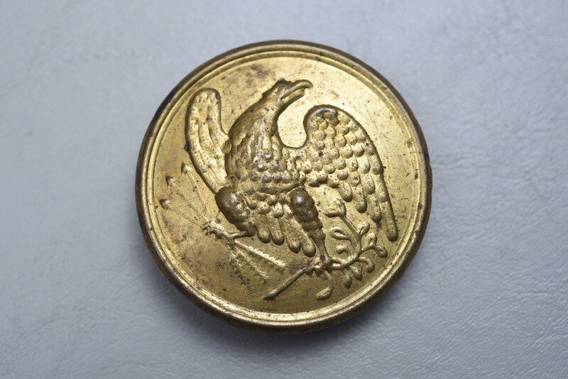 CIVIL WAR U.S. 'BURNSIDE' EAGLE PLATE - NON-DUG