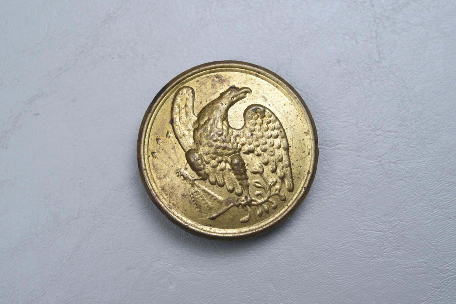 CIVIL WAR U.S. &#39;BURNSIDE&#39; EAGLE PLATE - NON-DUG