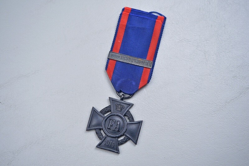 WWI GERMAN OLDENBURG 1914-18 FRIEDRICH - AUGUST CROSS w/CLASP WWI GERMAN OLDENBURG 1914-18 FRIEDRICH - AUGUST CROSS w/CLASP