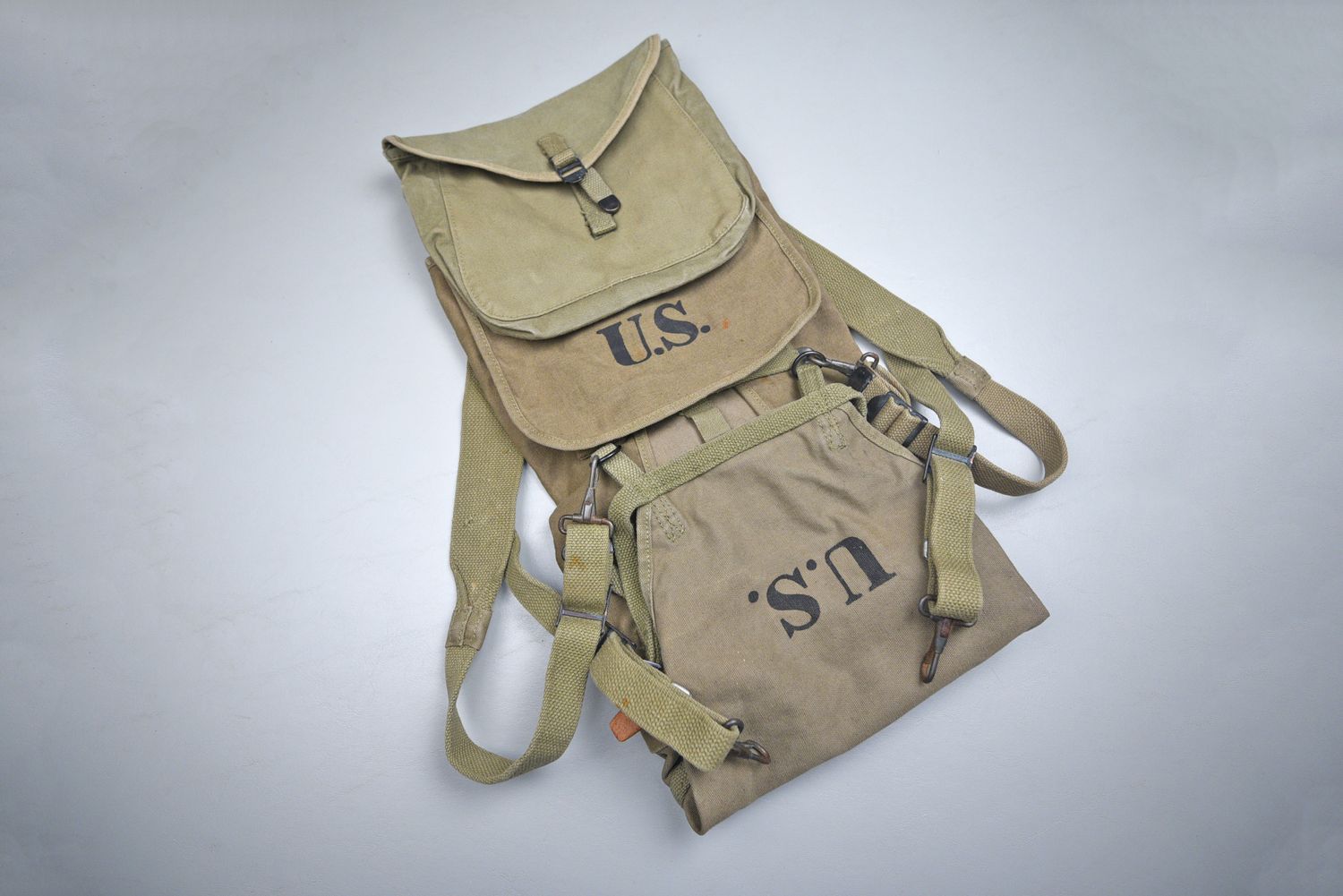 WWII U.S. M1928 FIELD PACK w/EXTENDER - COMPLETE