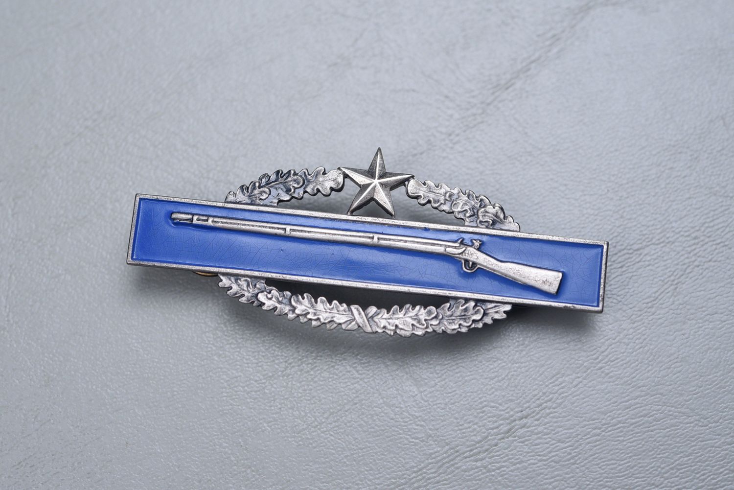 KOREAN WAR U.S. COMBAT INFANTRY BADGE w/STAR BY SIMON - STERLING