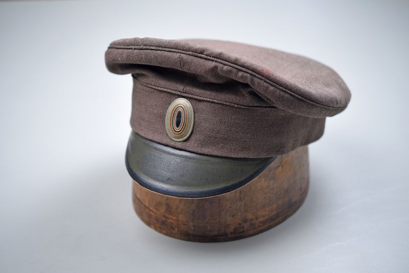 IMPERIAL RUSSIAN ARMY M1907 ENLISTED VISOR HAT IMPERIAL RUSSIAN ARMY M1907 ENLISTED VISOR HAT