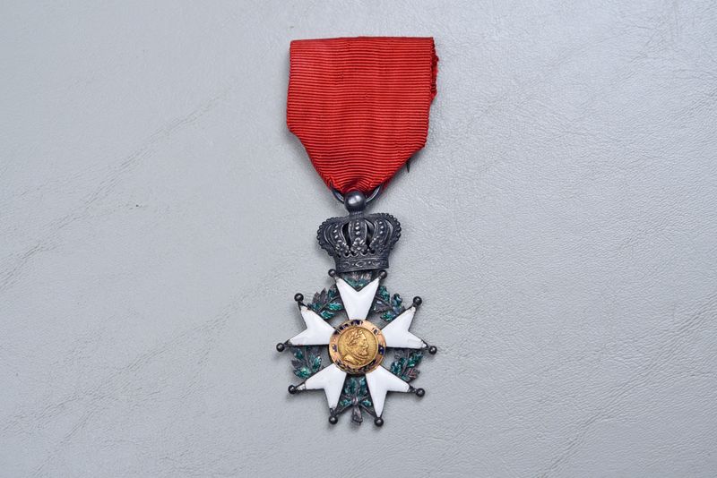 FRENCH LEGION OF HONOR, JULY MONARCHY C. 1840 FRENCH LEGION OF HONOR, JULY MONARCHY C. 1840