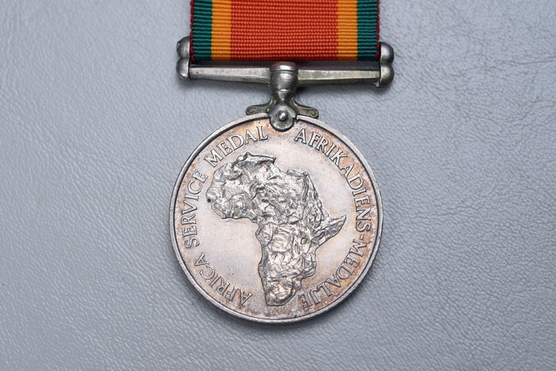 WWII BRITISH SOUTH AFRICAN SERVICE MEDAL