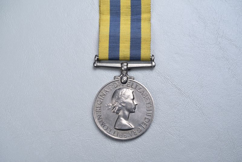 BRITISH KOREAN WAR SERVICE MEDAL TO K.O.S.B.