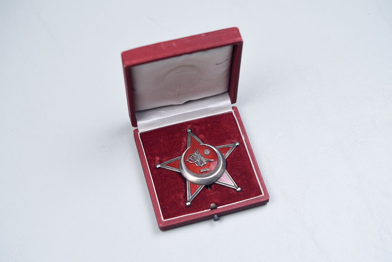 WWI GERMAN TURKISH ORDER OF THE IRON CRESCENT (GALIPOLLI STAR) - CASED