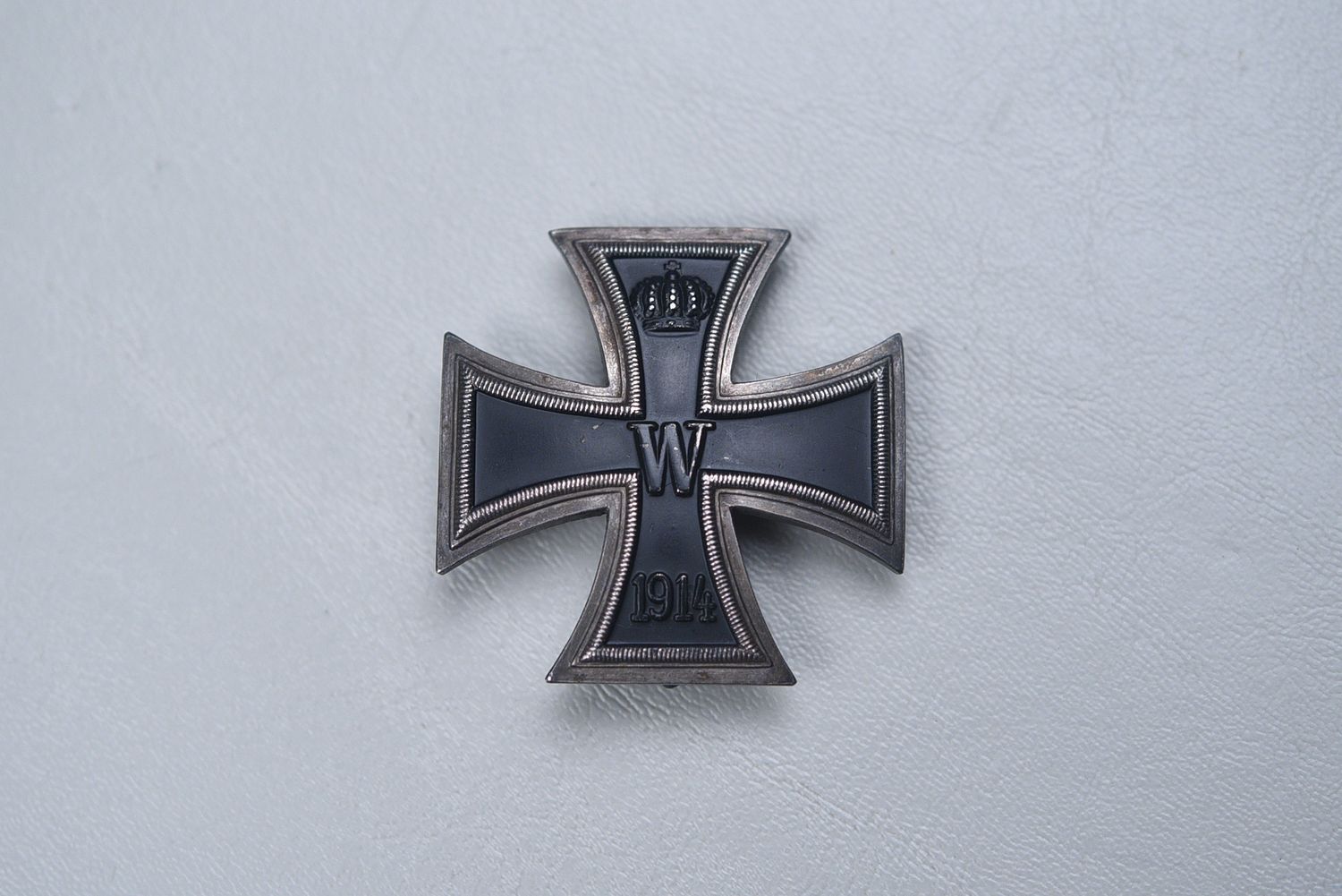 WWI GERMAN 1914 IRON CROSS 1st CLASS - PIN BACK, VAULTED