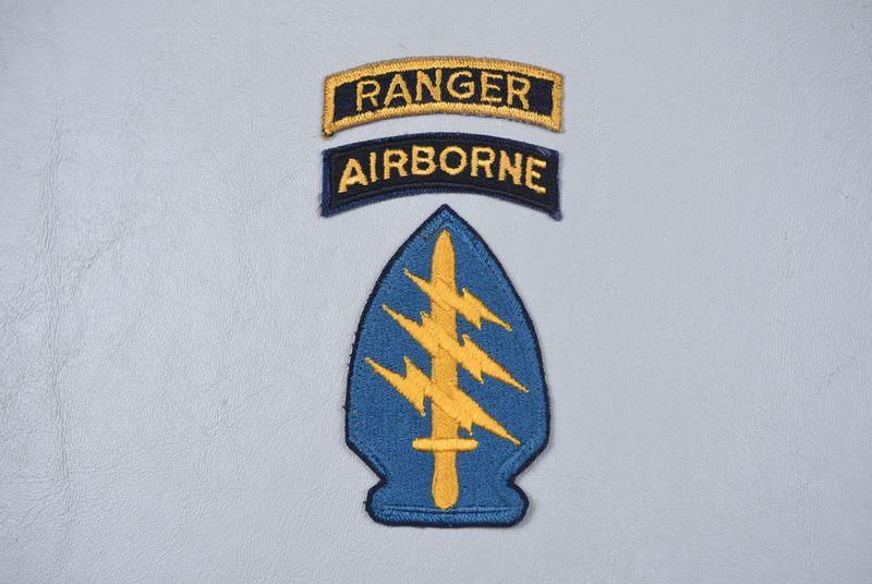VIETNAM WAR U.S. SPECIAL FORCES/RANGER SHOULDER INSIGNIA VIETNAM WAR U.S. SPECIAL FORCES/RANGER SHOULDER INSIGNIA