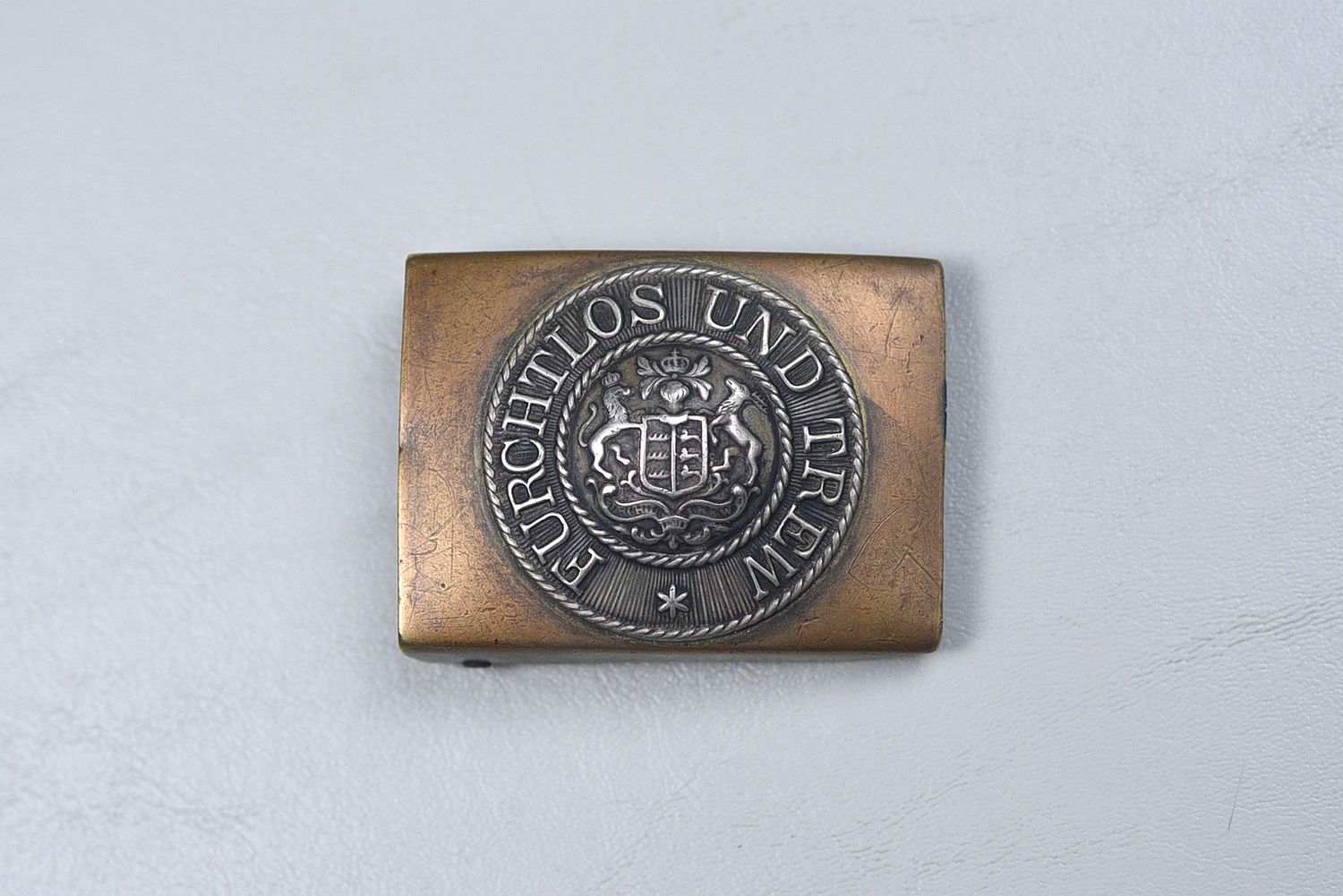PRE-WORLD WAR I WURTTEMBERG ENLISTED BELT BUCKLE