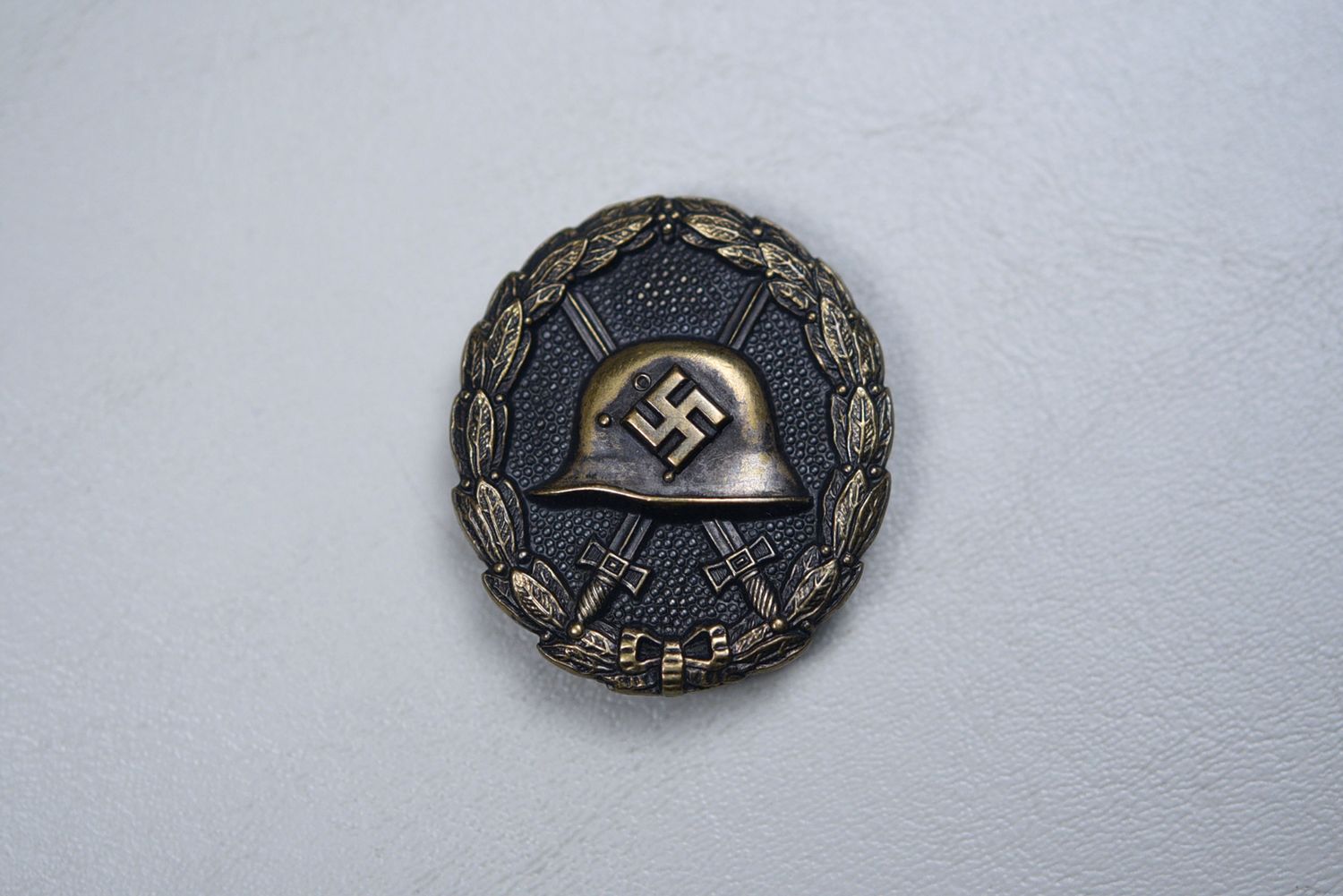 WWII GERMAN MODEL 1936 ‘SPANISH’ WOUND BADGE IN BLACK