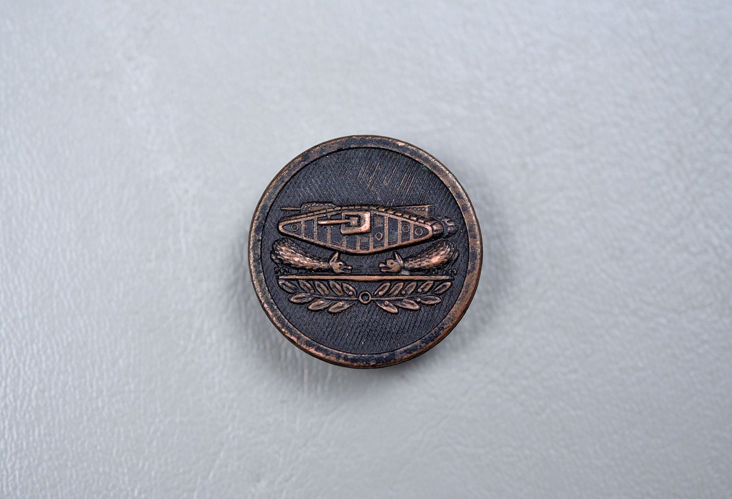 WWI U.S. TANK CORPS ENLISTED COLLAR DISK