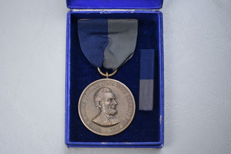 U.S. CIVIL WAR CAMPAIGN MEDAL IN MATCHING NUMBERED BOX