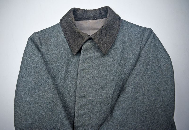 WWI GERMAN MODEL 1915 ENLISTED BLUSE w/DARK COLLAR MARKED TO FLEIG. ERS. ABT.2