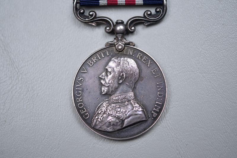WWI BRITISH MILITARY MEDAL TO EAST ANGLICAN FIELD ARTILLERY/R.A.M.C.