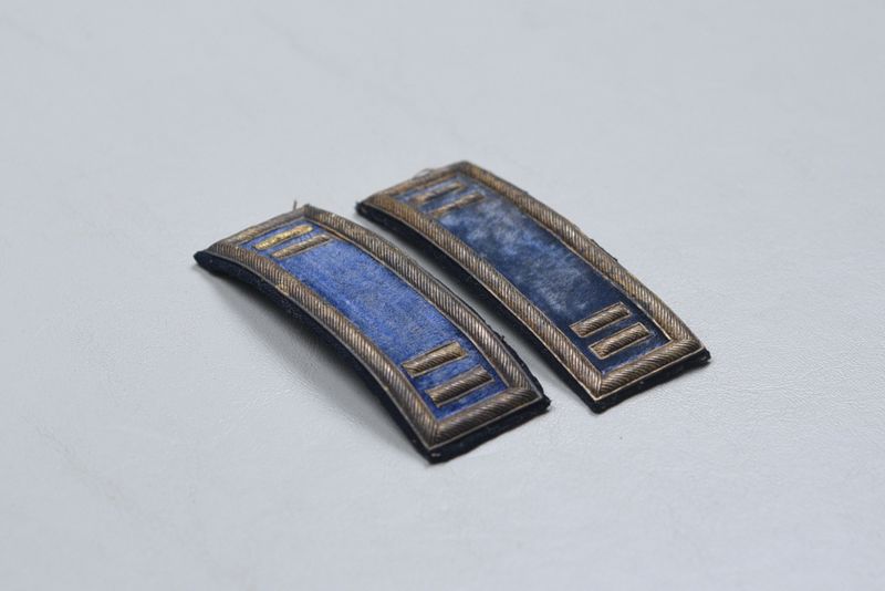 CIVIL WAR U.S. INFANTRY CAPTAIN'S SHOULDER STRAPS - MATCHED PAIR